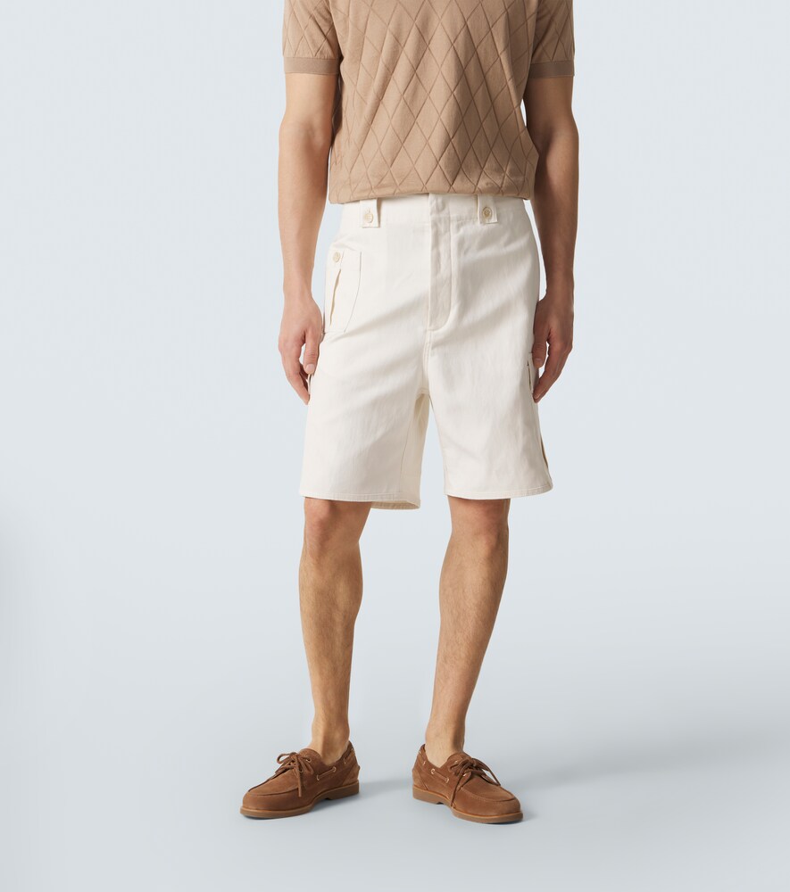  Brunello Cucinelli Brunello Cucinelli Cargo-shorts Aus Canvas 