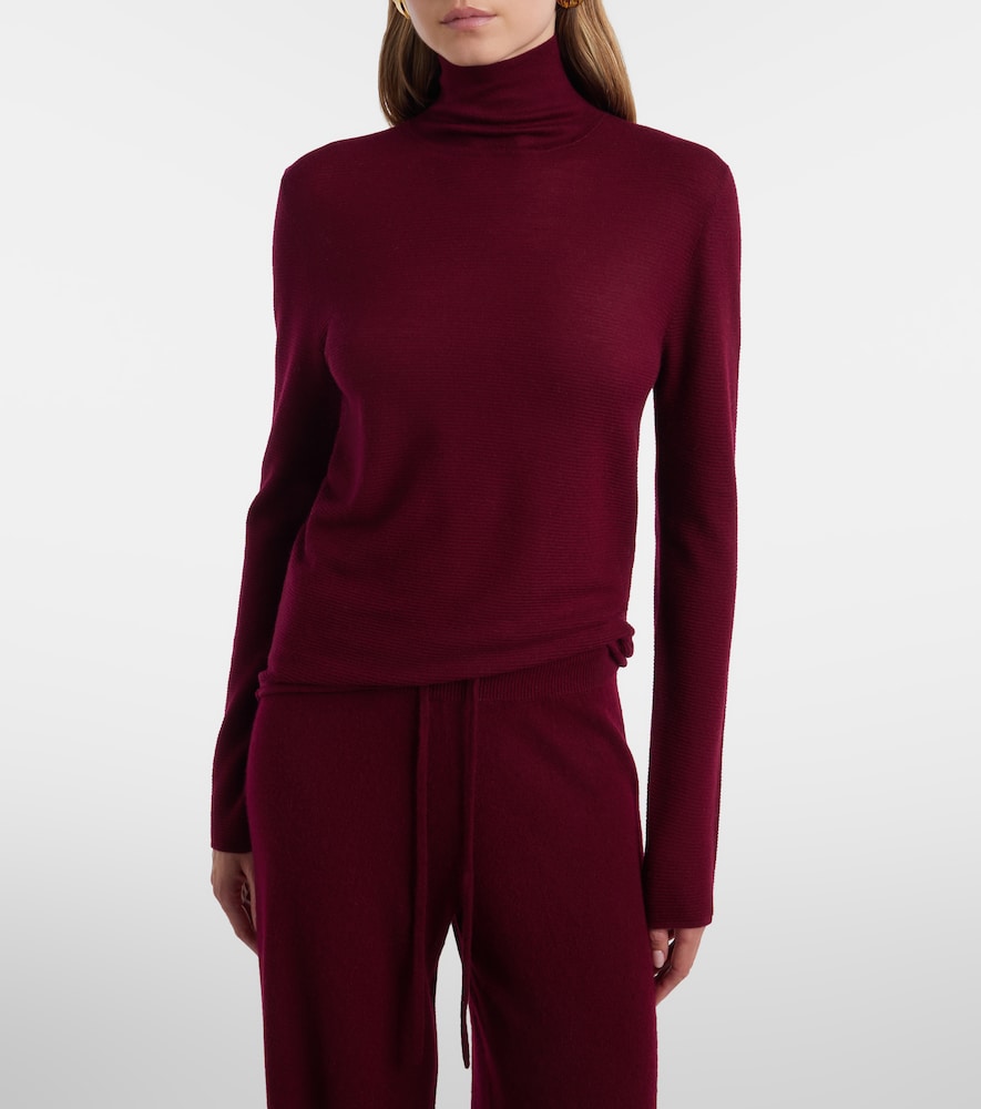 Lory Cashmere Turtleneck Sweater