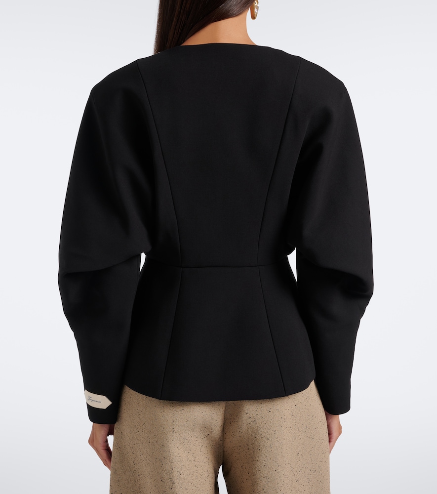 Paloma Paneled Cotton And Wool-Blend Jacket