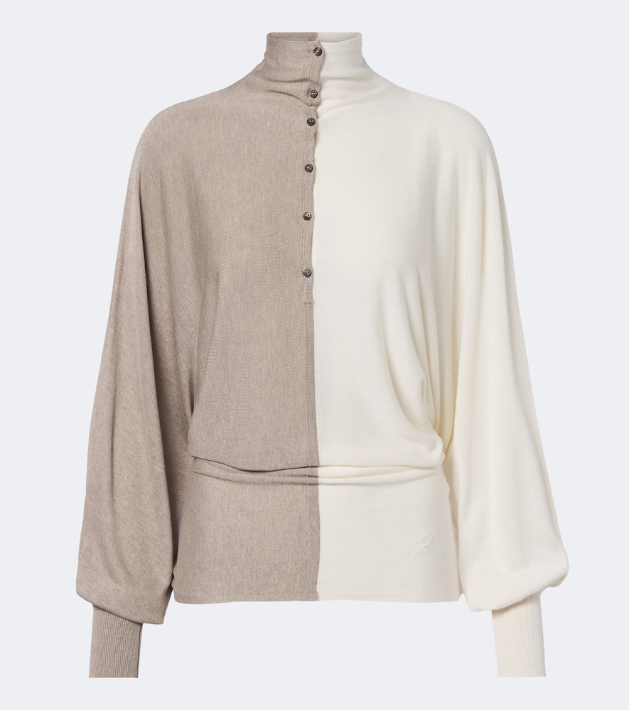 Jacquemus Pull en soie mlange 450 €