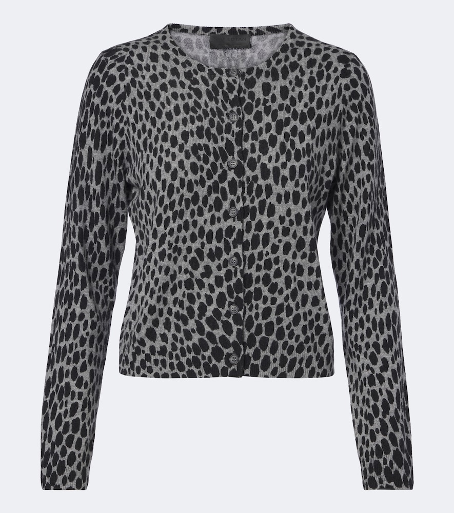 Nili Lotan Cardigan Keelah en cachemire motif lopard 830 €