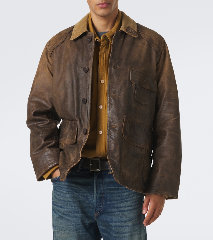 Corduroy-Trimmed Jacket