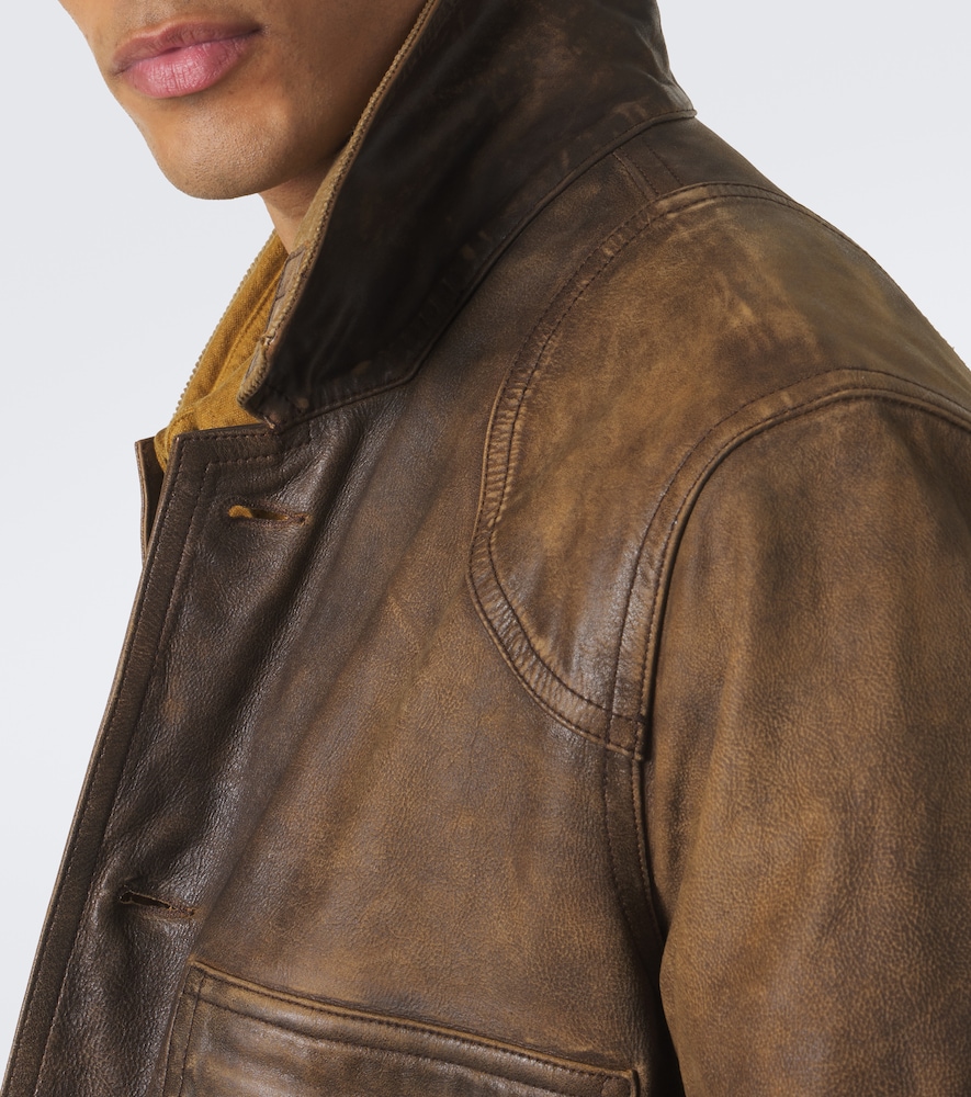 Corduroy-Trimmed Jacket