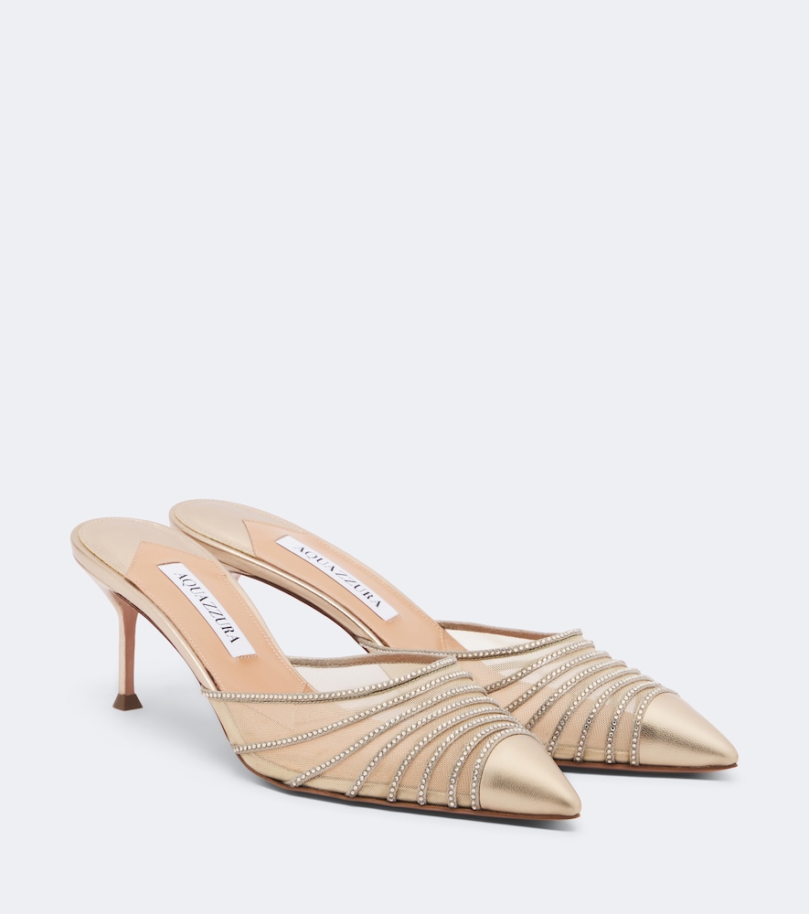 Verzierte Mules Dream Girl mit Leder