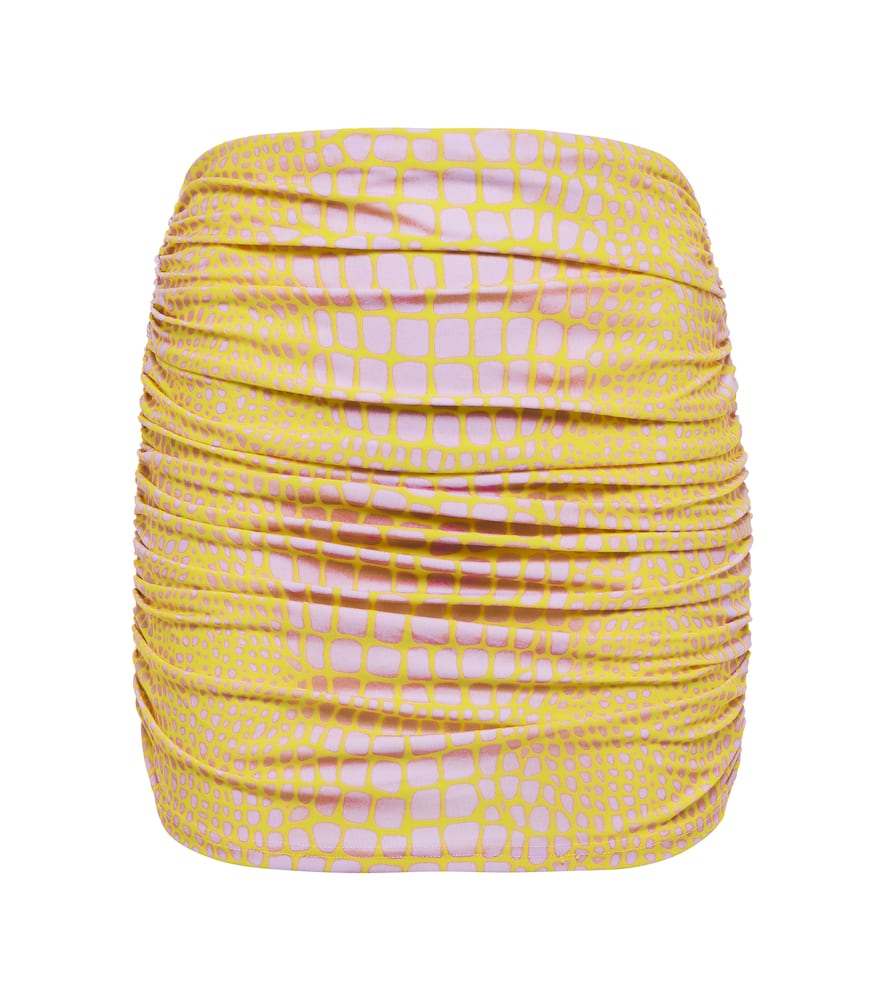 Alex Perry Logan printed miniskirt