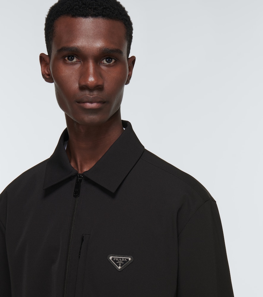  Prada Prada Hemd Aus Re-nylon 