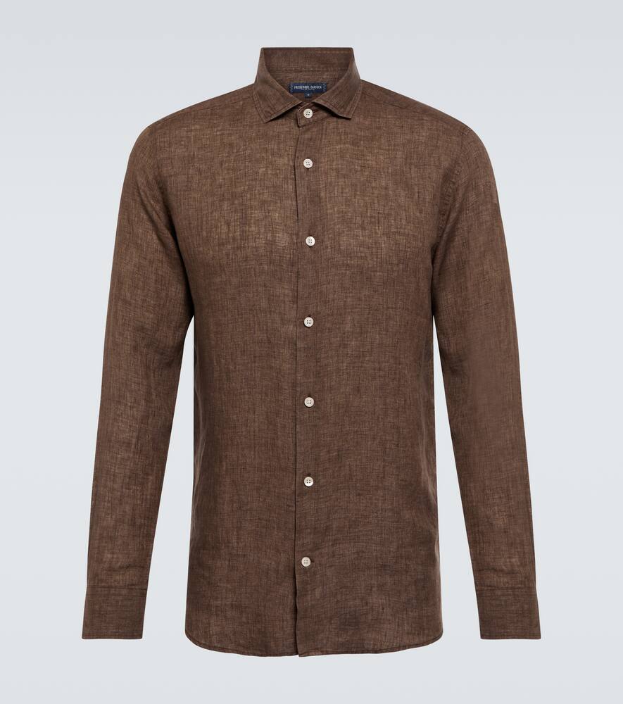 Frescobol Carioca Antonio linen shirt