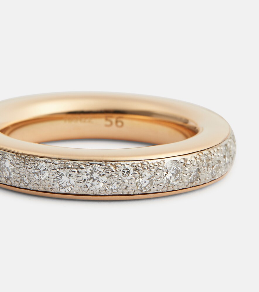  Pomellato Pomellato Ring Iconica Aus 18kt Roségold Mit Diamanten 