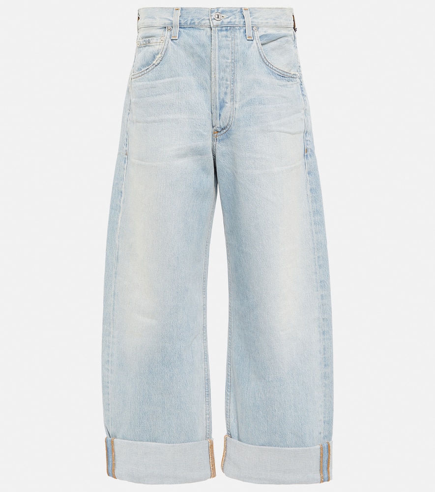 Citizen Of Humanity Citizens Of Humanity Ayla Baggy Wide-leg Jeans In Blue