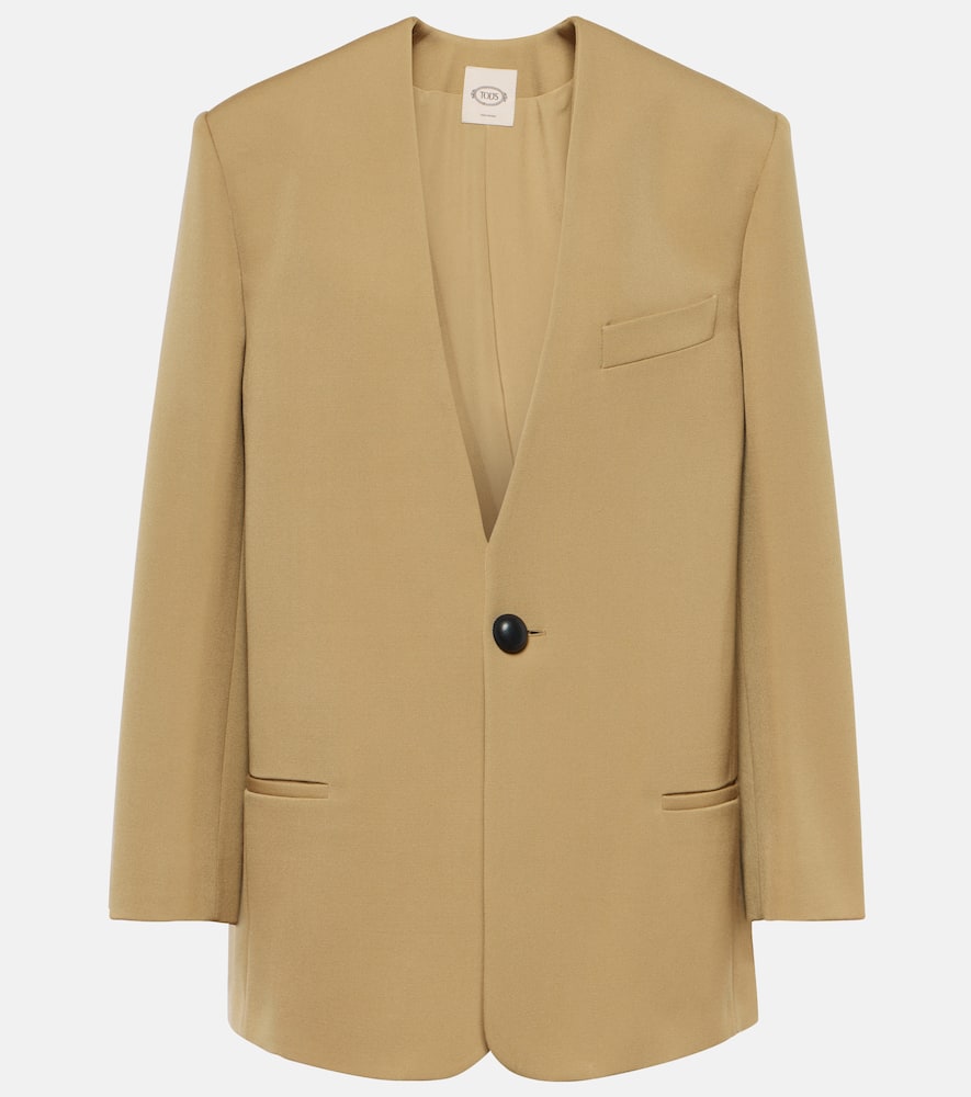 Virgin wool blazer