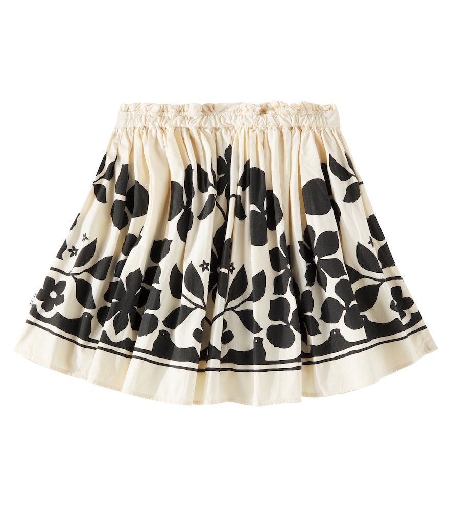  Molo Molo Bev Printed Cotton Skirt 