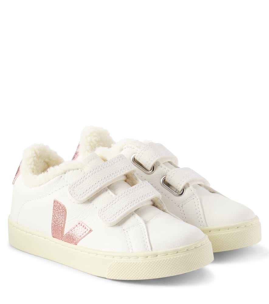 Veja Kids Small Esplar Winter leather sneakers