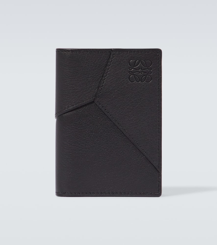Loewe Puzzle leather card case