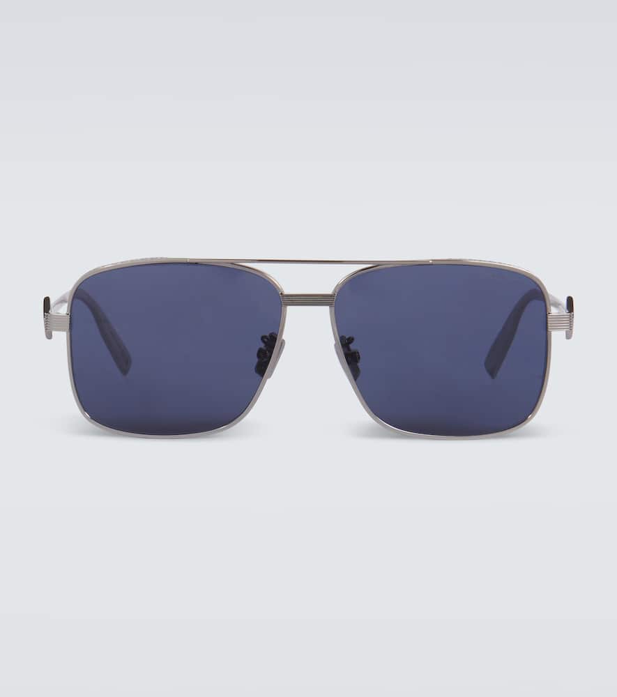 Dior Cd Diamond Square Sunglasses In Blue