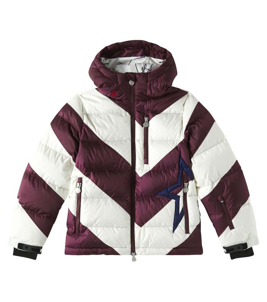Perfect Moment Kids Super Mojo printed ski jacket
