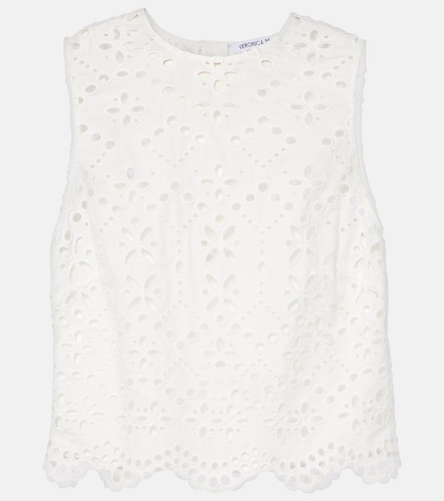 Veronica Beard Top Adelyn en coton 245 €