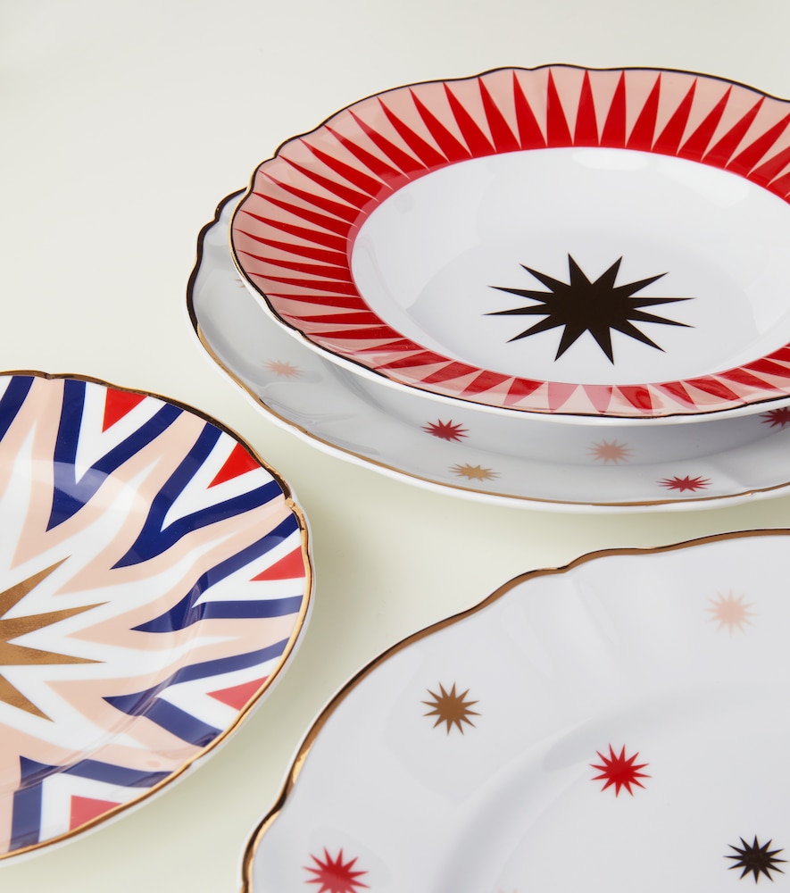  Bitossi Bitossi Set Baleno Aus Vier Suppentellern 