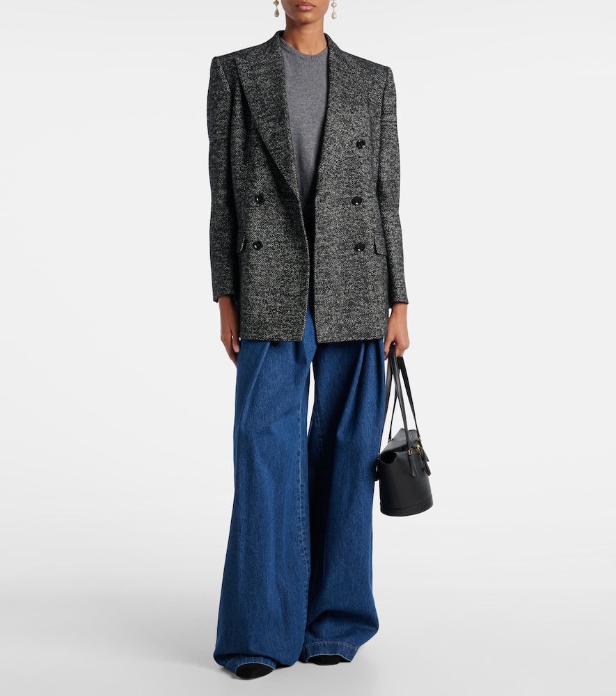  Dolce&gabbana Dolce&gabbana Jacke Aus Einem Wollgemisch 
