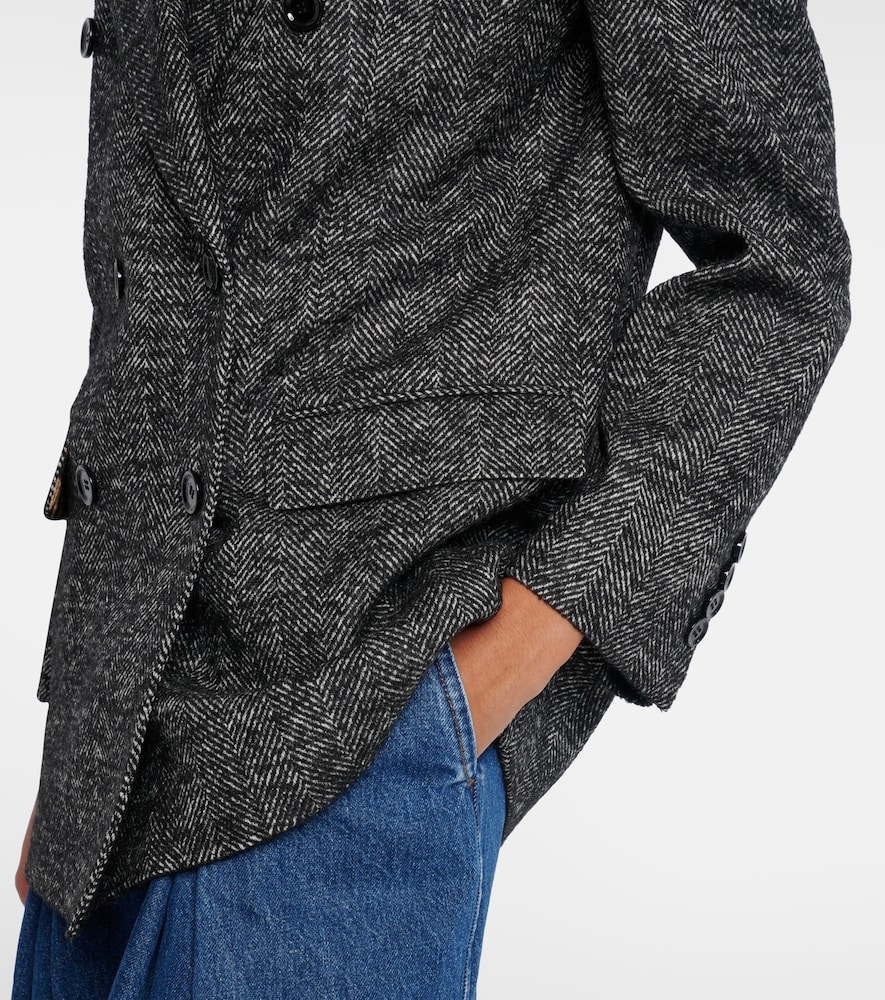  Dolce&gabbana Dolce&gabbana Jacke Aus Einem Wollgemisch 