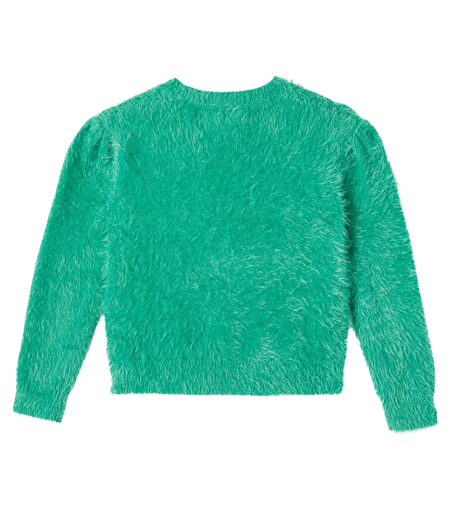 Fabula Fábula Pelinho Cores Cardigan In Green