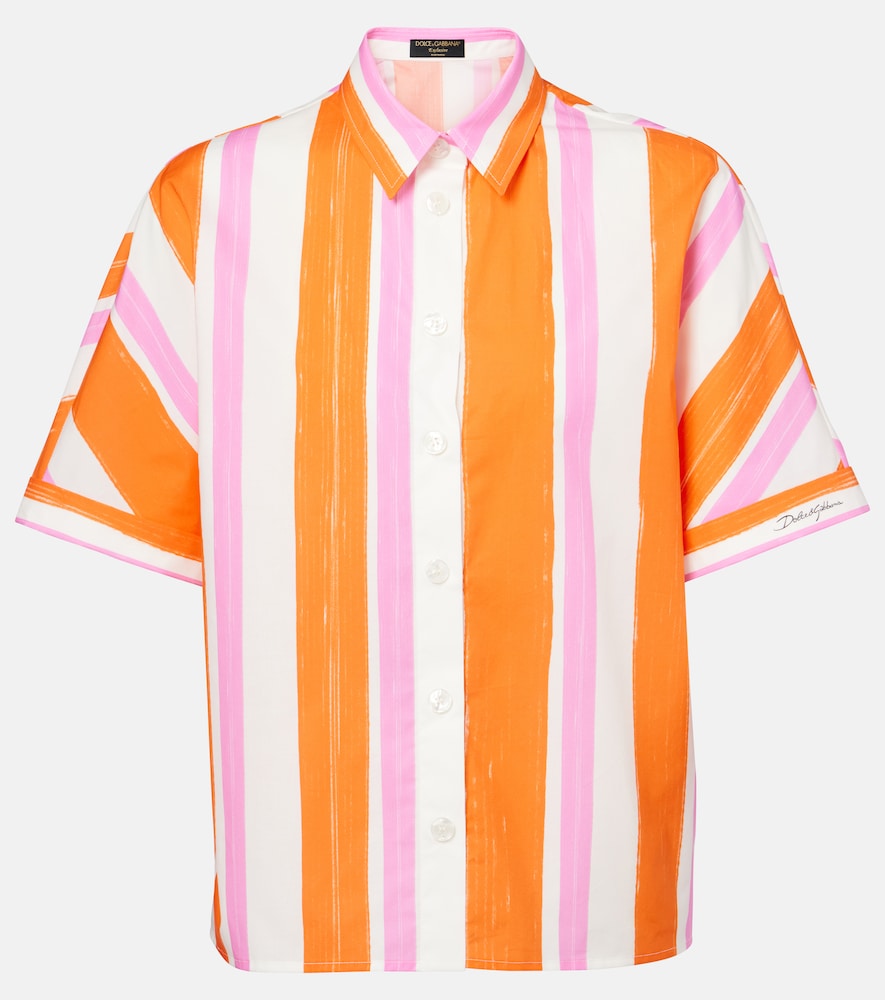 Dolce&Gabbana Striped Cotton Shirt