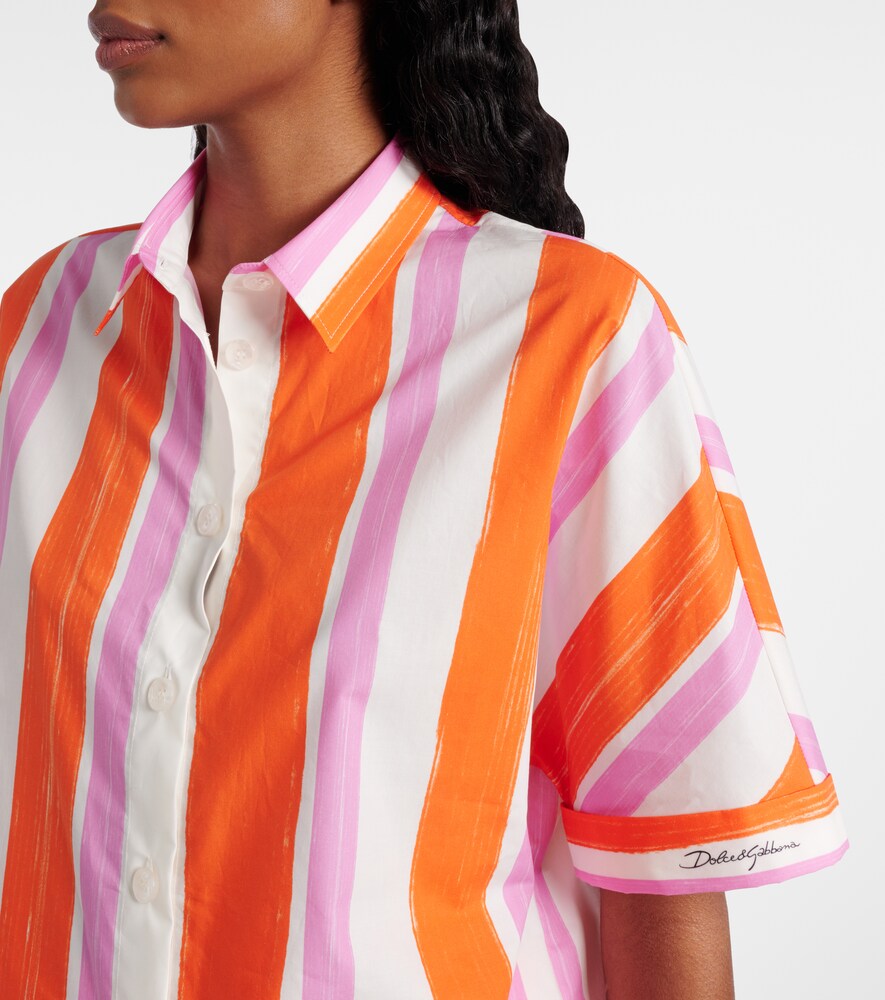 Dolce&Gabbana Striped Cotton Shirt