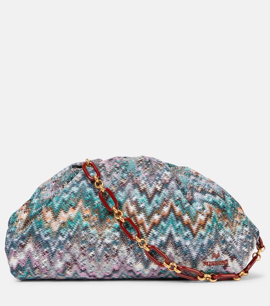 Missoni Zigzag Medium Shoulder Bag In Multi