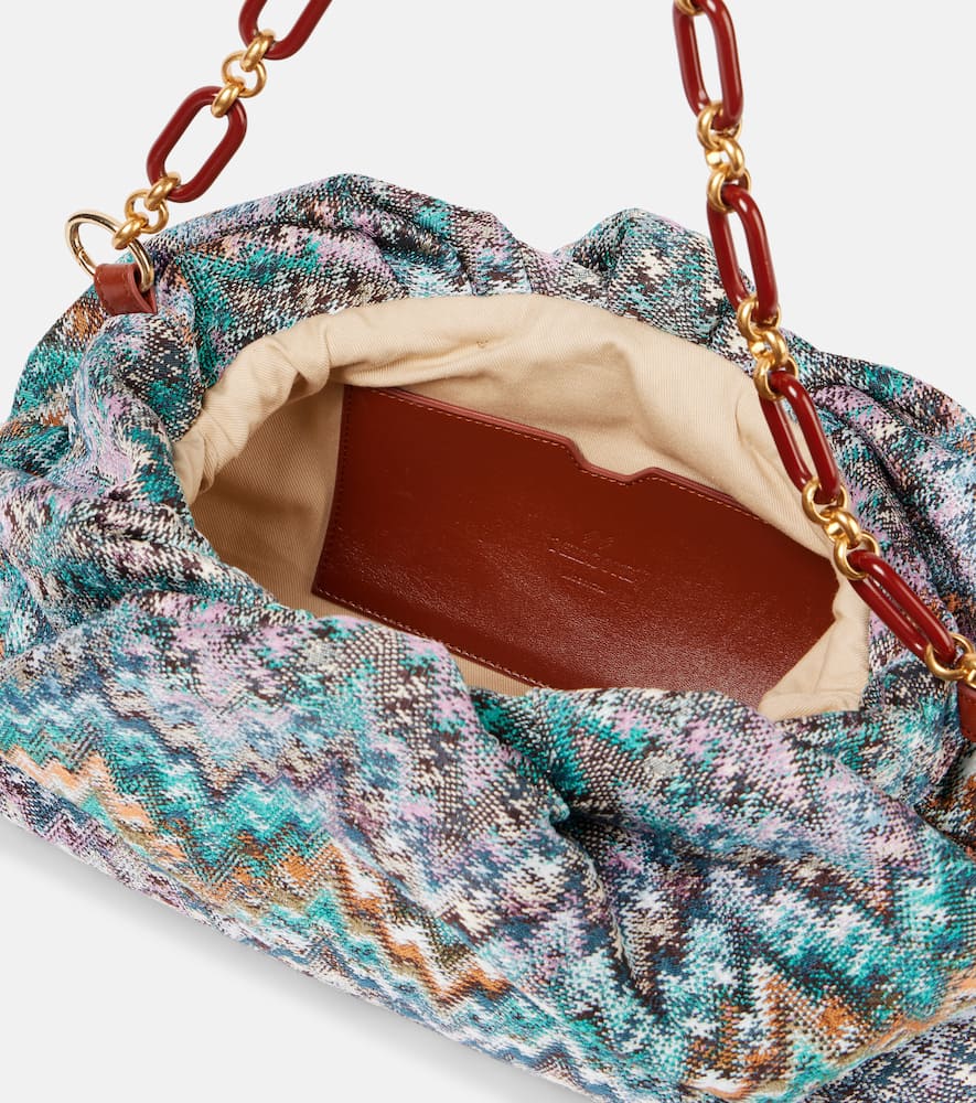 Missoni Zigzag Medium Shoulder Bag In Multi