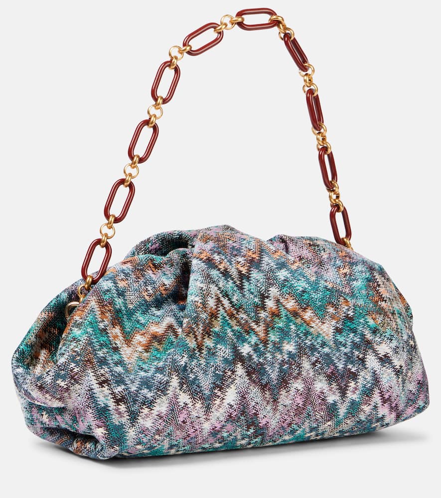 Missoni Zigzag Medium Shoulder Bag In Multi