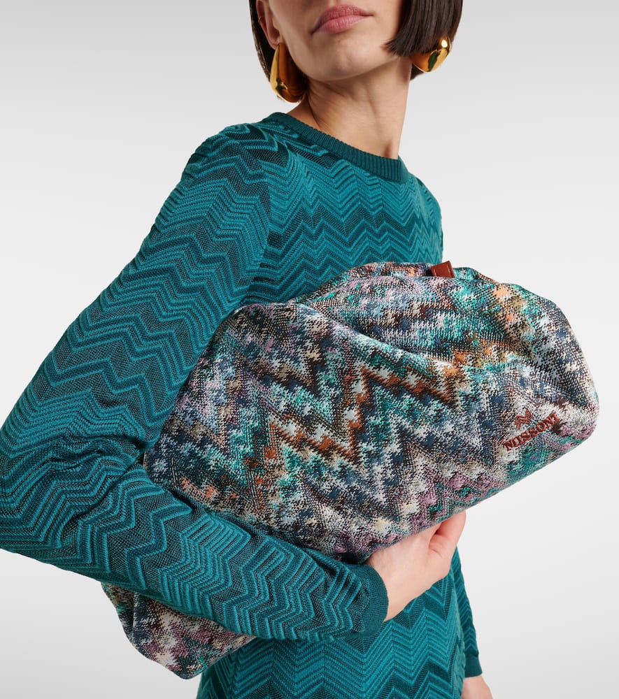 Missoni Zigzag Medium Shoulder Bag In Multi
