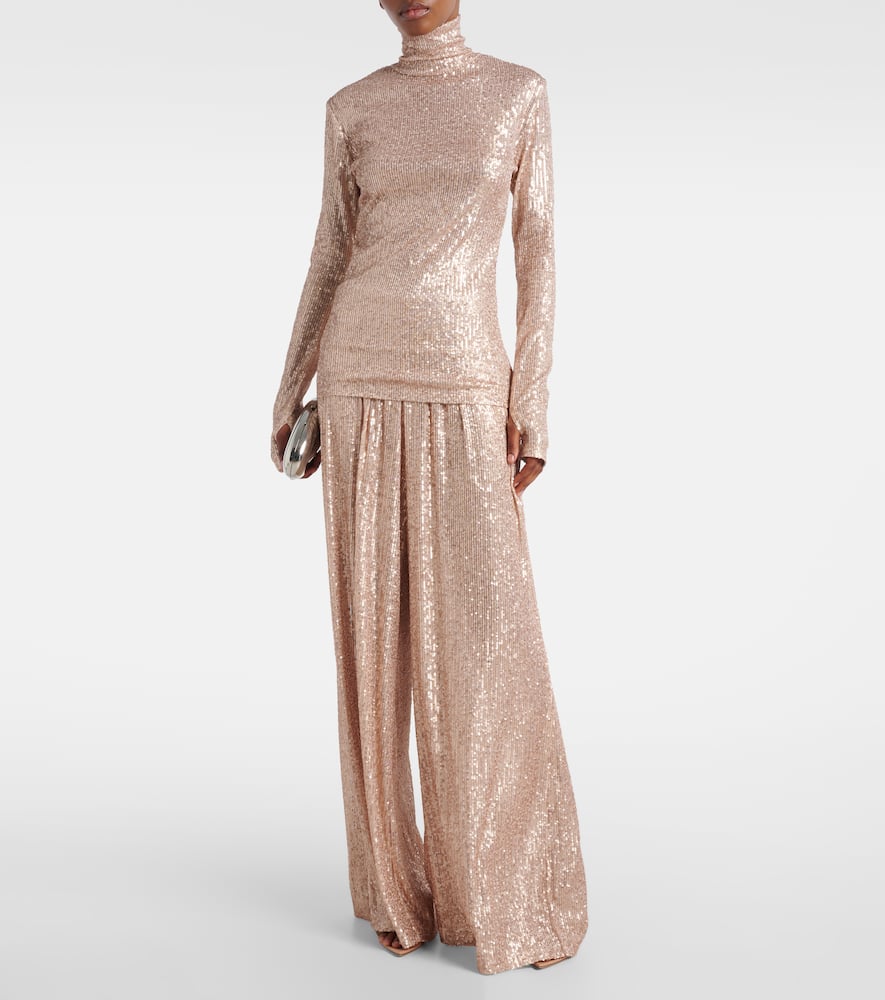 Norma Kamali Sequined Top