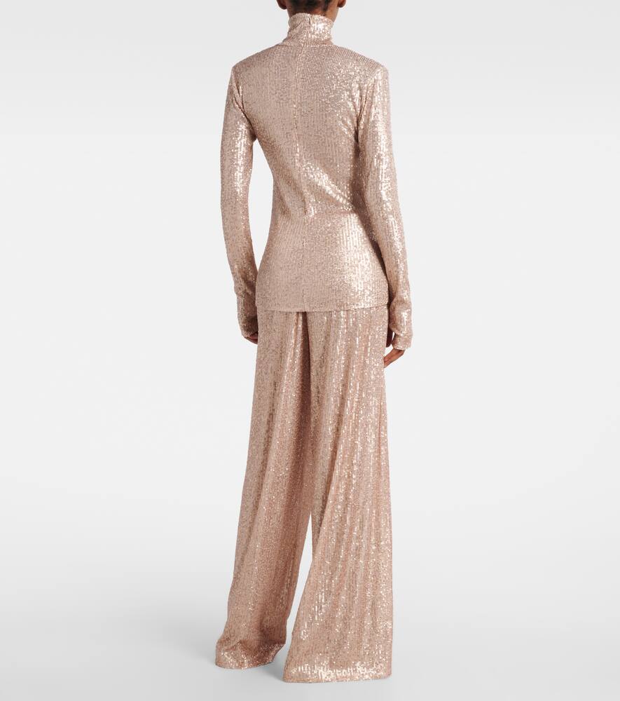 Norma Kamali Sequined Top
