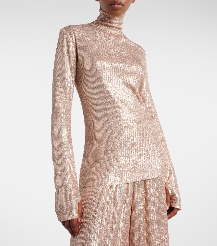 Norma Kamali Sequined Top