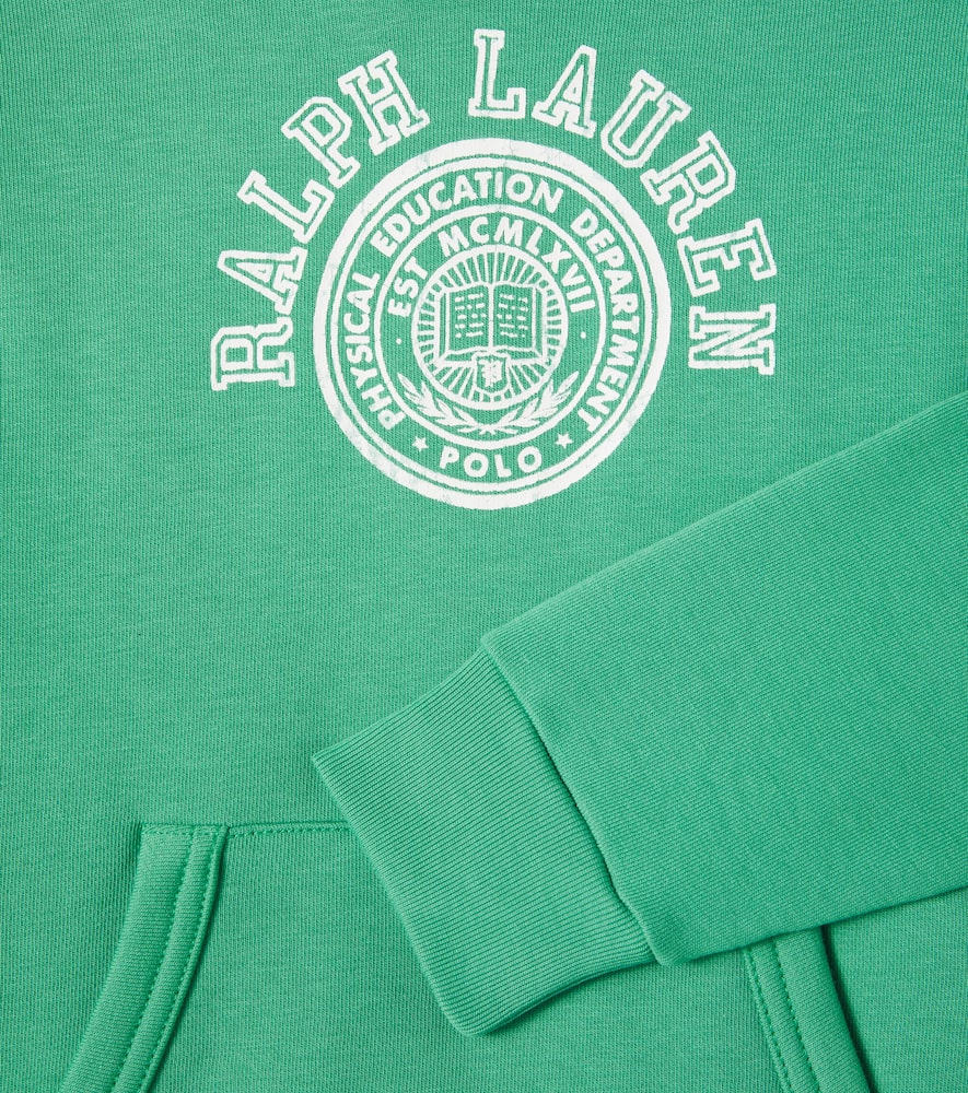 Polo Ralph Lauren Logo Cotton-blend Jersey Hoodie