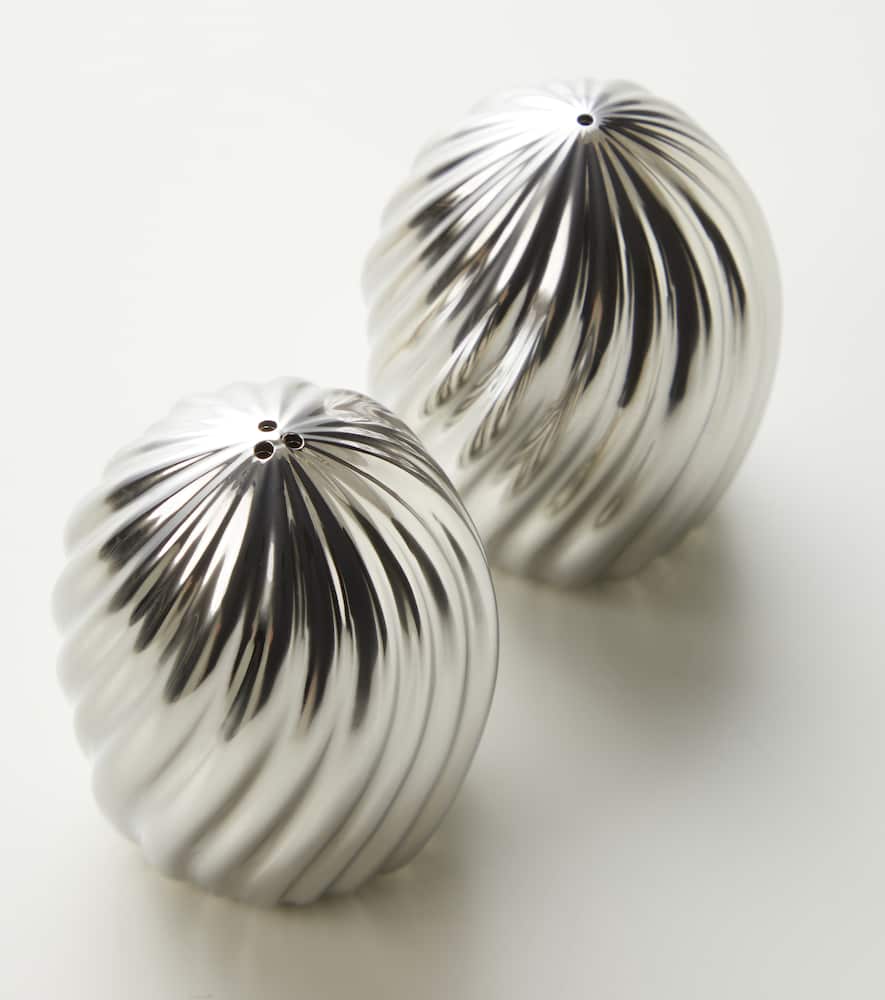 L'Objet Ripple Spice Jewels salt and pepper shakers