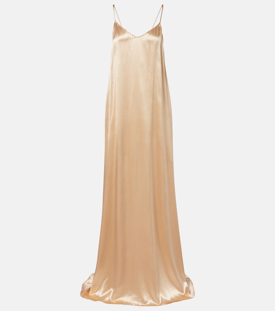 Ferragamo Robe longue en satin 872 €