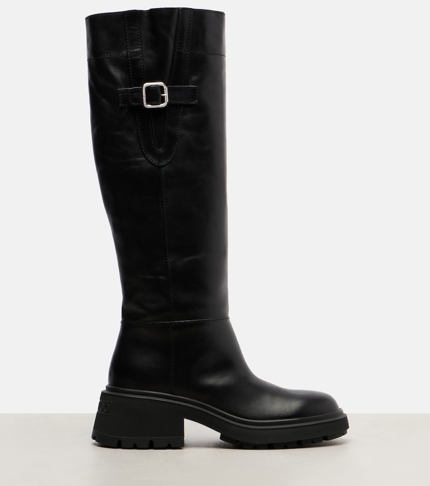 Tamsin Leather Knee-High Boots