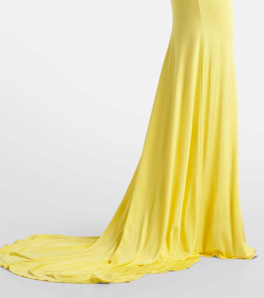  David Koma David Koma Embellished Jersey Gown 