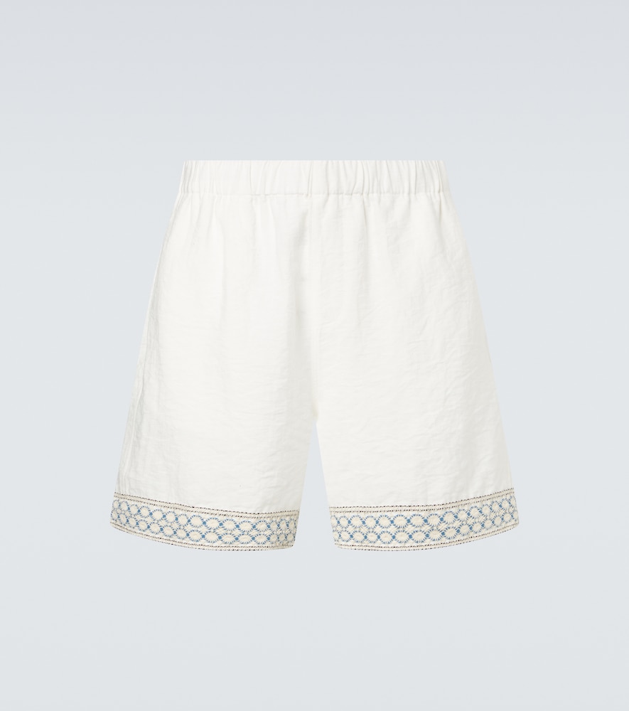 Commas Bermuda con finiture in crochet