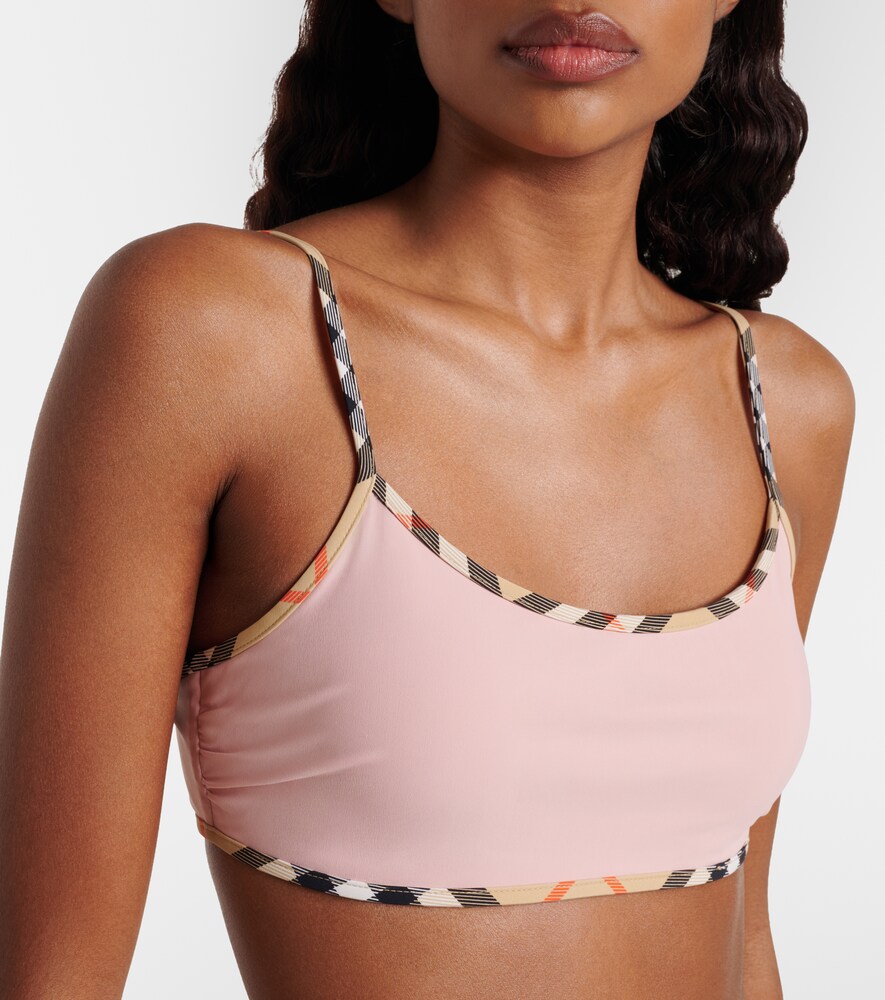  Burberry Burberry Bikini-oberteil Burberry Check 