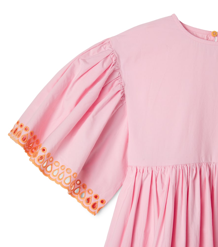  Stella Mccartney Kids Stella Mccartney Kids Kleid Aus Baumwollpopeline 