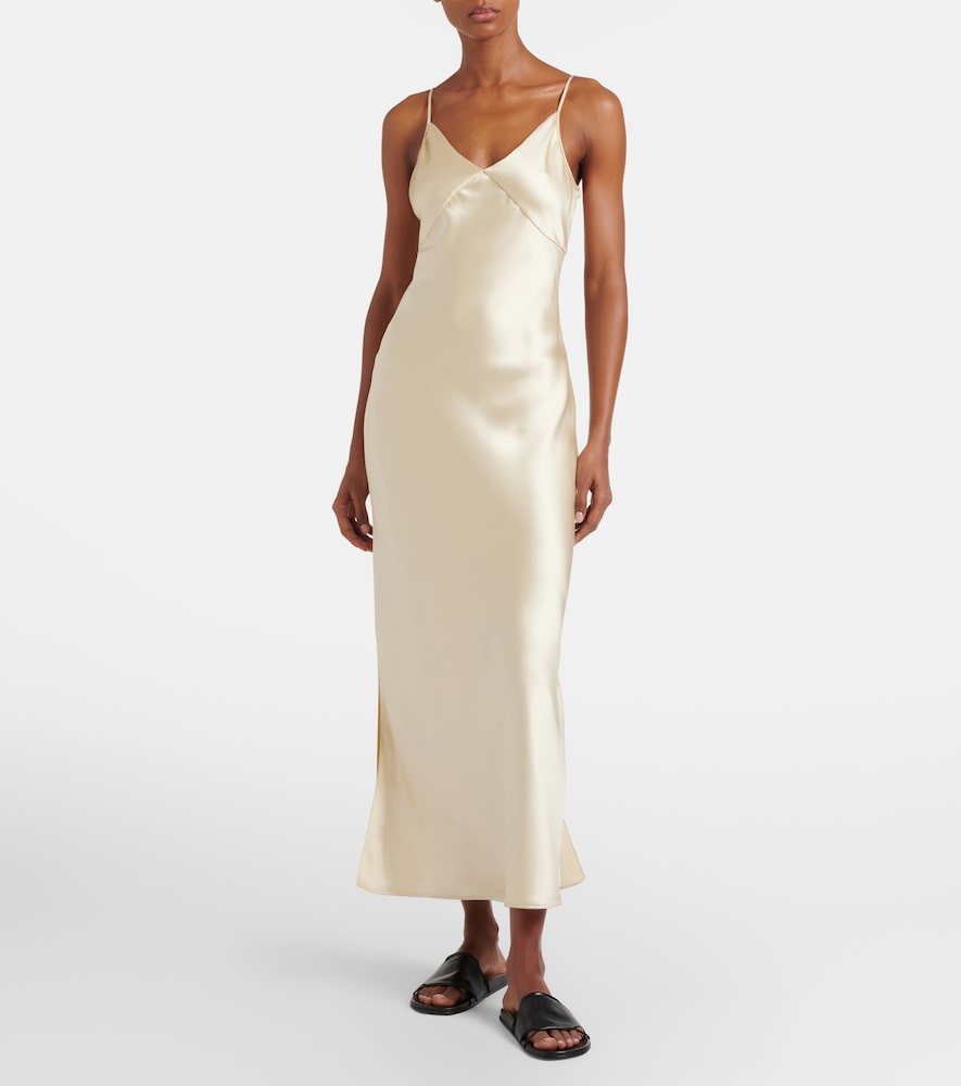  The Row The Row Slipdress Barika Aus Seidensatin 