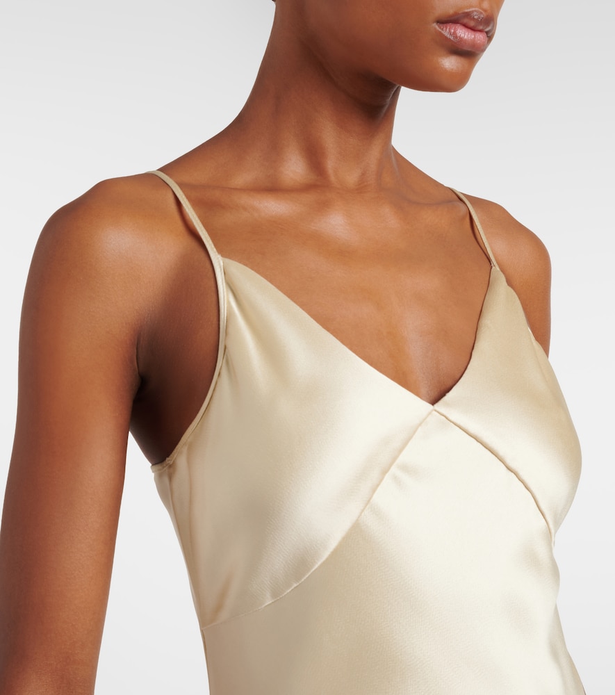  The Row The Row Slipdress Barika Aus Seidensatin 