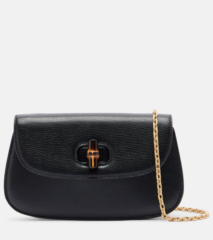 Gucci Bamboo 1947 Mini Shoulder Bag In Black
