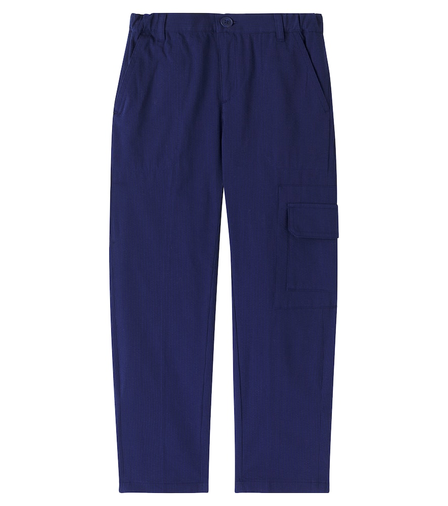Bonpoint Blue Cotton Corduroy Pants Y Size 6 - Mytheresa