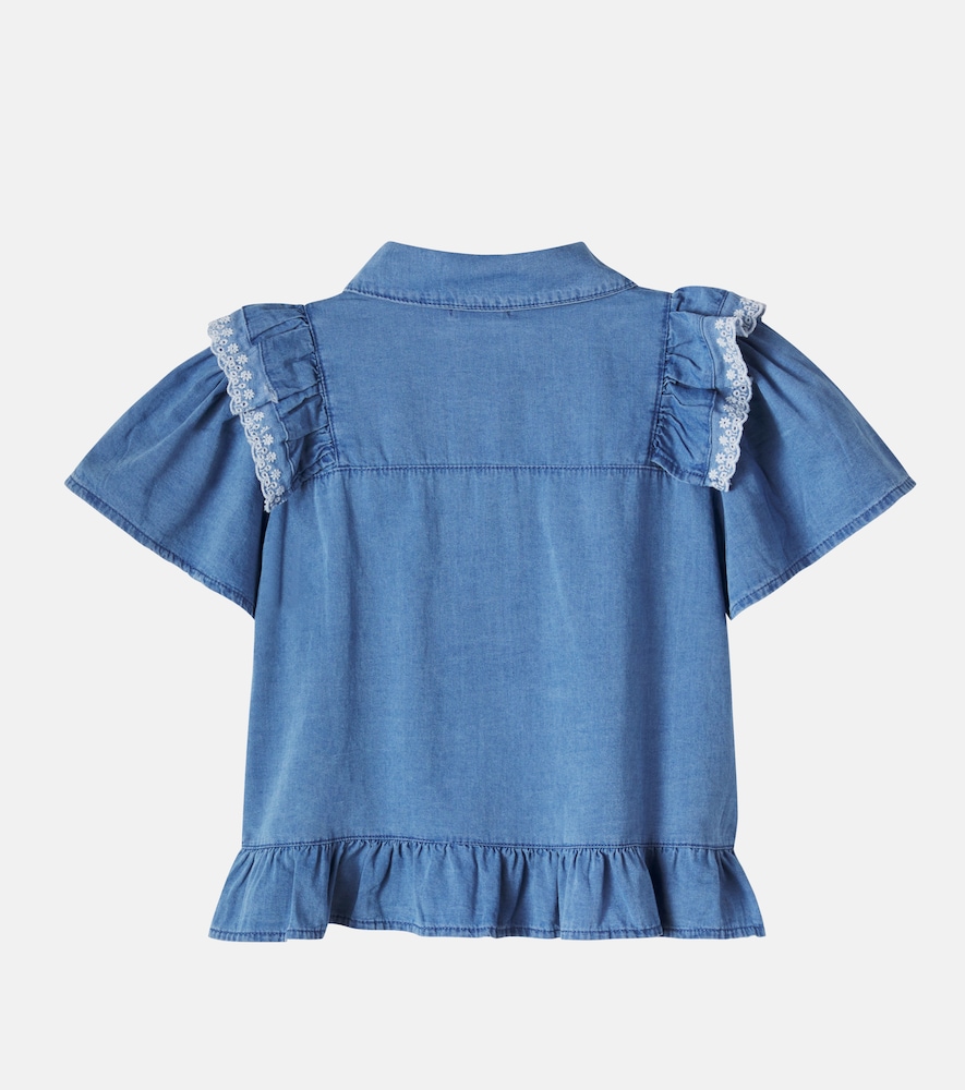  Cozmo Cozmo Hemd Hazel Aus Baumwoll-chambray 
