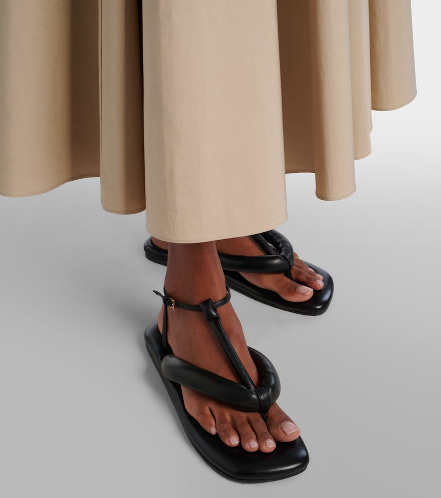 Givenchy Boudoir leather thong sandals
