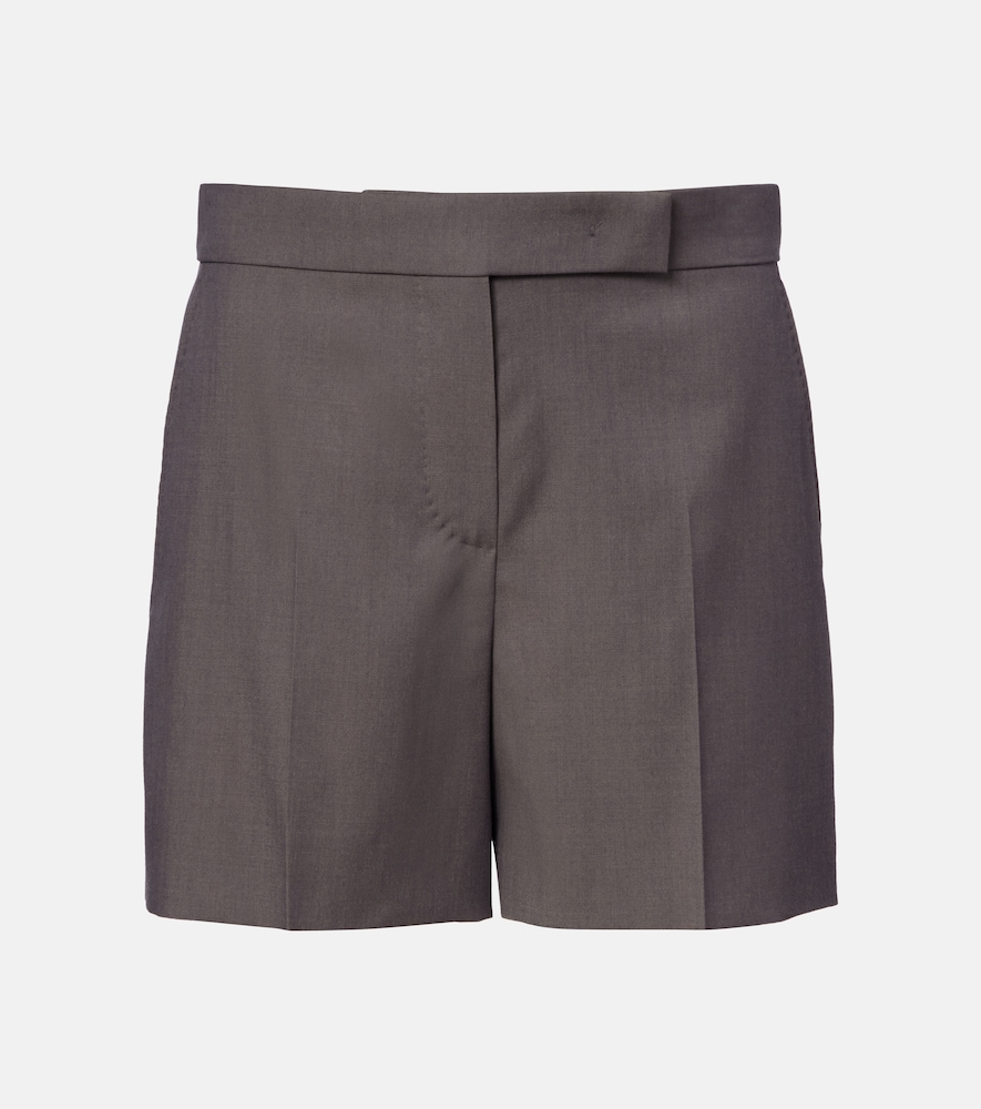 Max Mara Sadunco virgin wool shorts