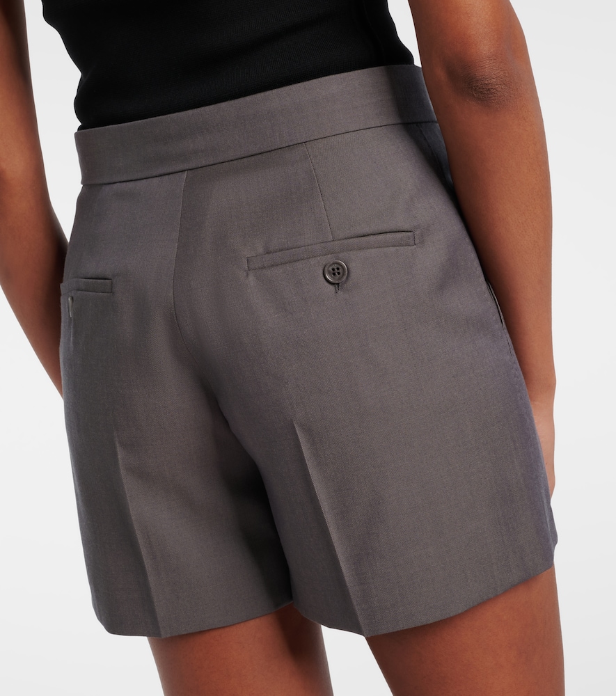  Max Mara Max Mara Sadunco Virgin Wool Shorts 