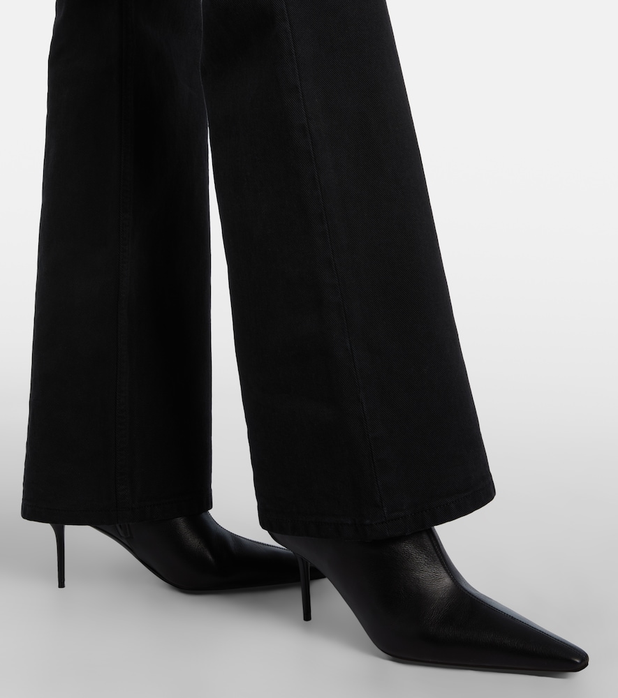 Ashley Leather Ankle Boots